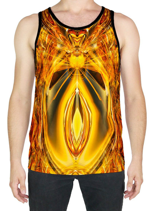GOLDEN AMULET TANK TOP