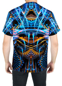 SOUND WAVES OVER DARK T-SHIRT