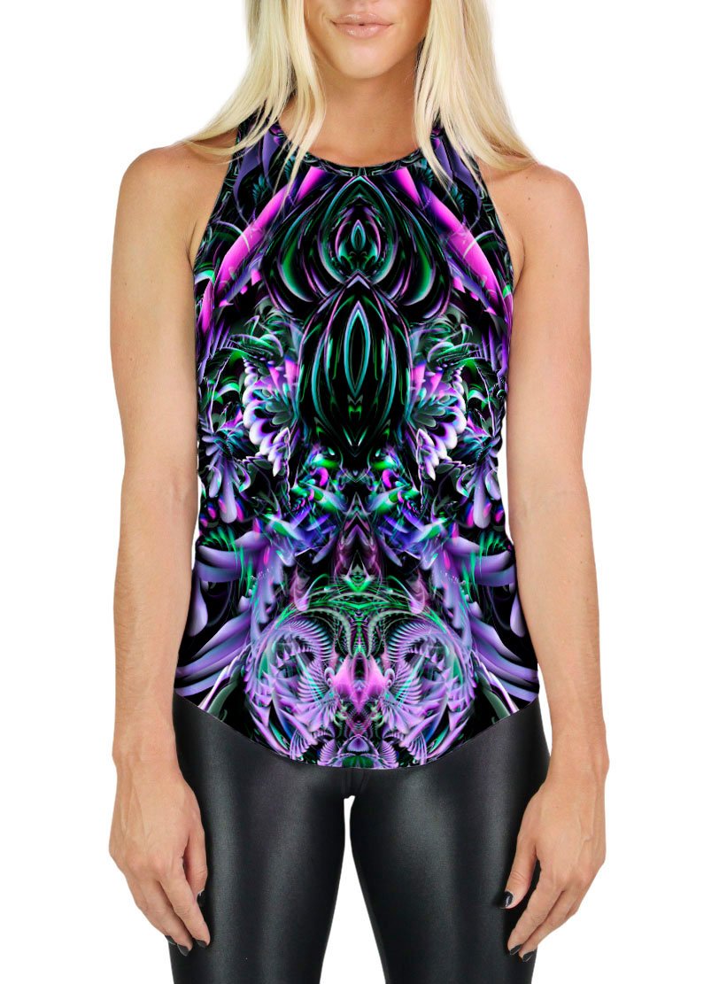 THRESHOLD CONSCIOUSNESS RACERBACK TANK
