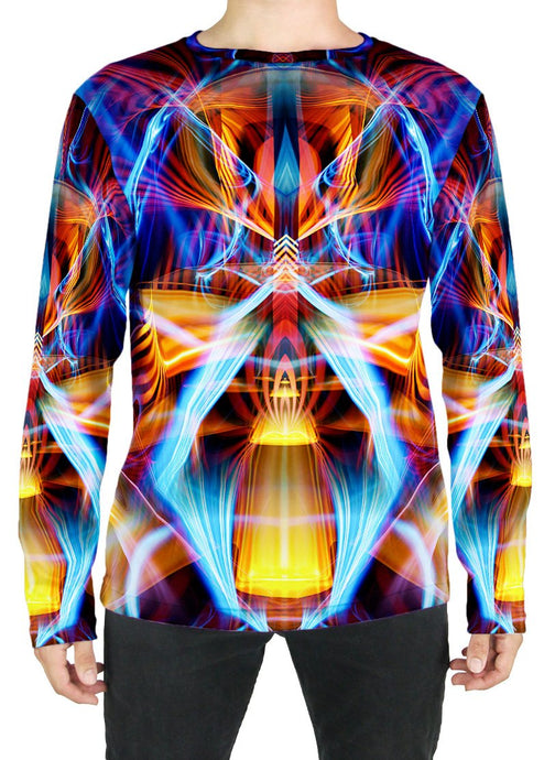GALACTIC SPHINX LONG SLEEVE T-SHIRT