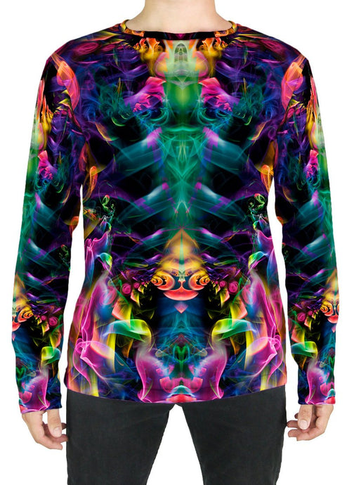 RAINBOW SMOKE LONG SLEEVE T-SHIRT