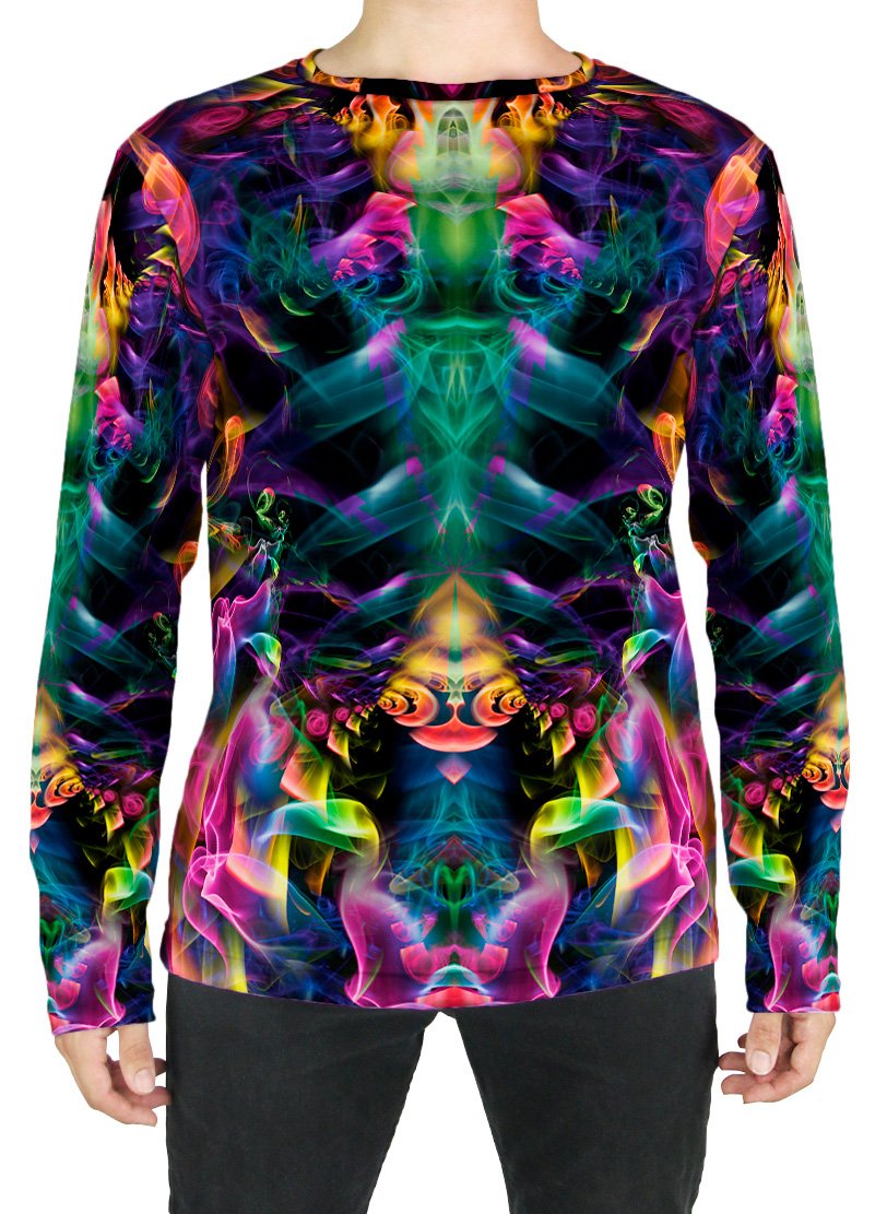 RAINBOW SMOKE LONG SLEEVE T-SHIRT