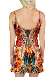 Birth of a Scarab Mini Dress