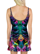 RAINBOW SMOKE MINI DRESS