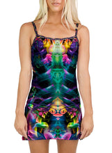 RAINBOW SMOKE MINI DRESS