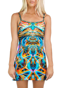 Universal Energy Shift Mini Dress