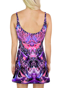 Fractal Entanglement Mini Dress