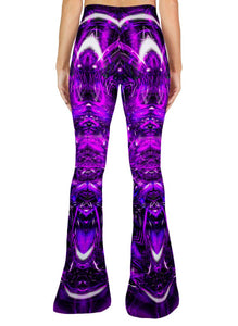 PURPLE PORTAL BELL LEGGINGS