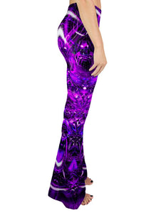 PURPLE PORTAL BELL LEGGINGS