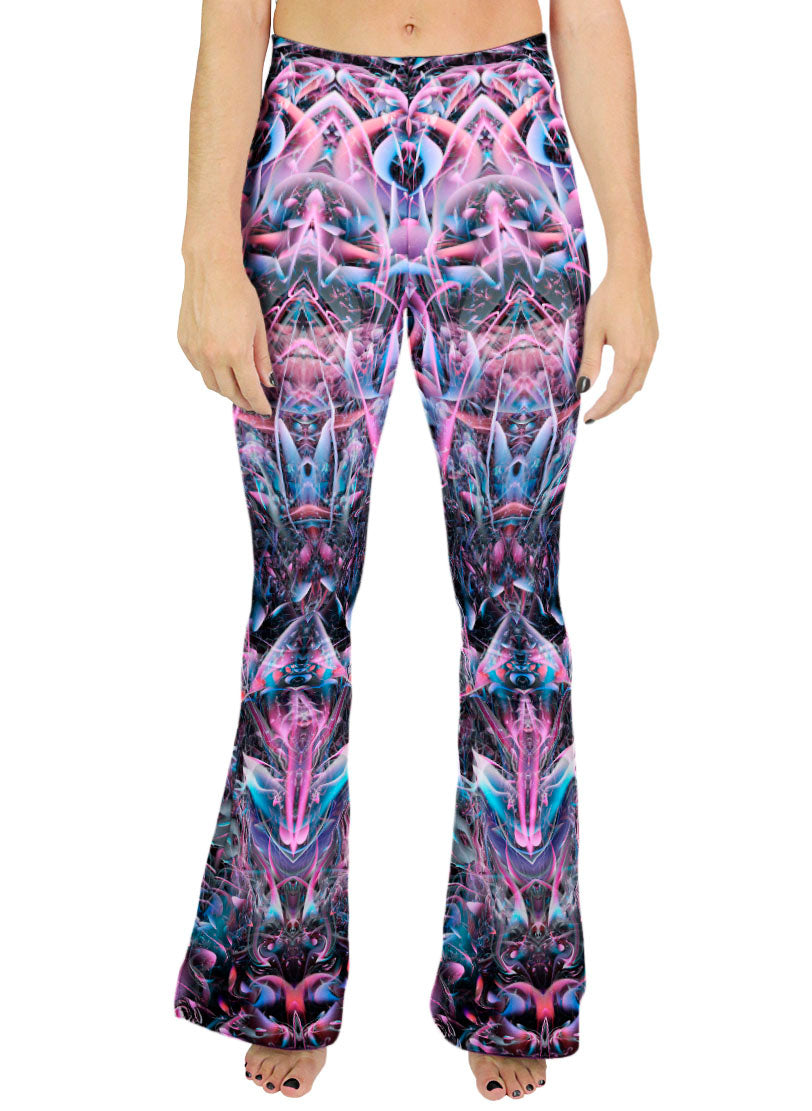 PINK CHAMPAGNE BELL LEGGINGS