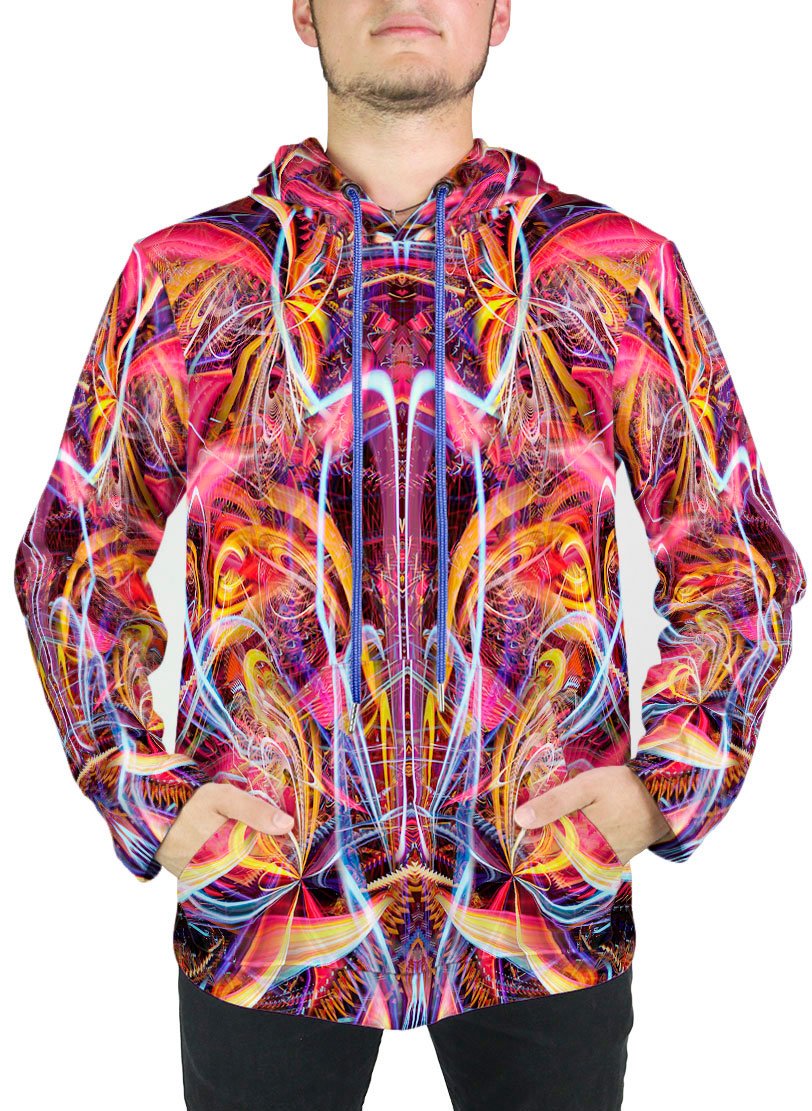 TRIPPING THE LIGHT FANTASTIC UNISEX HOODIE