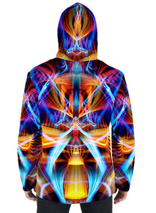 Galactic Sphinx Unisex Twin Velvet Hoodie