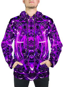 Purple Portal Unisex Twin Velvet Hoodie