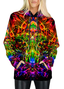 Spirit of Fire Unisex Twin Velvet Hoodie