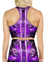PURPLE ALIEN RACERBACK CROP