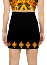 GOLDEN AMULET MINI SKIRT