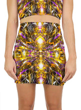 Diamonds and Thunderbolts Mini Skirt