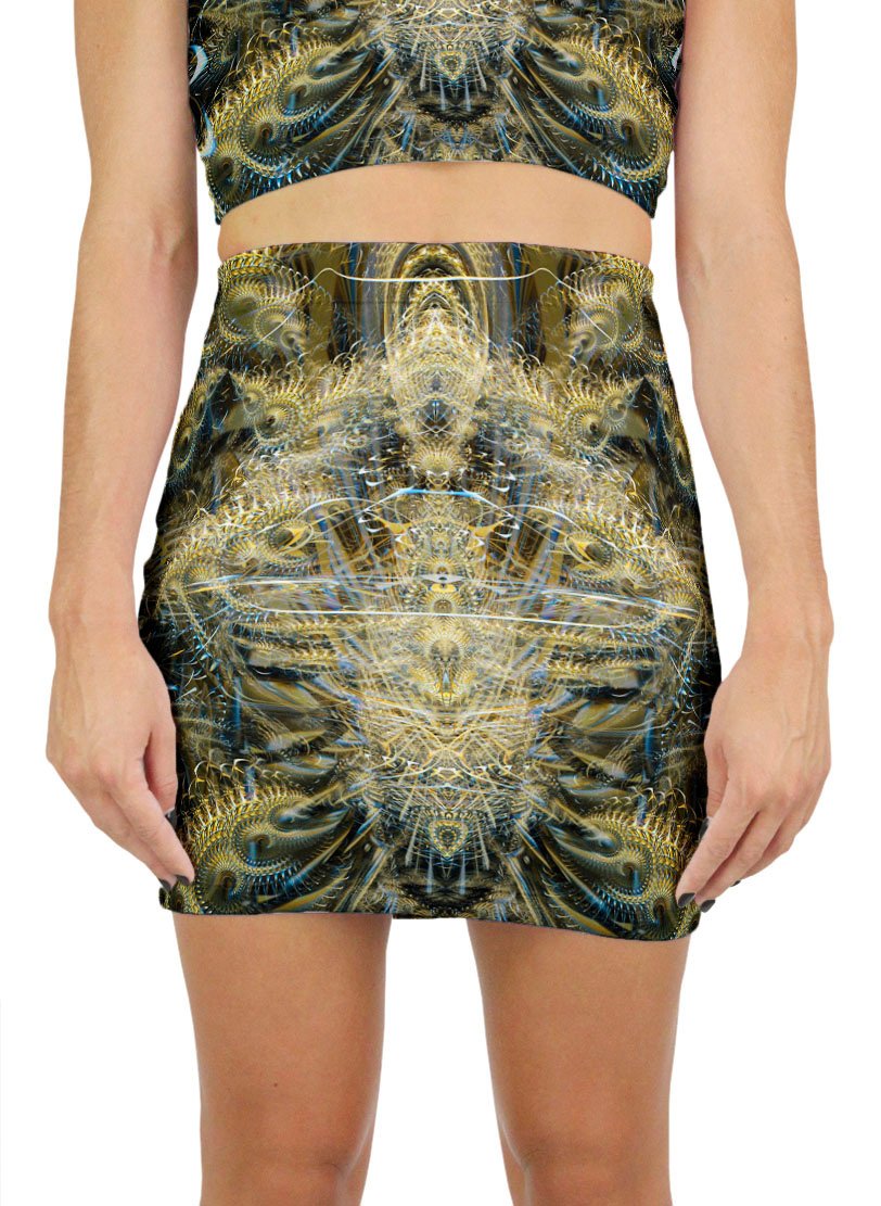 Give it a Whirl Mini Skirt
