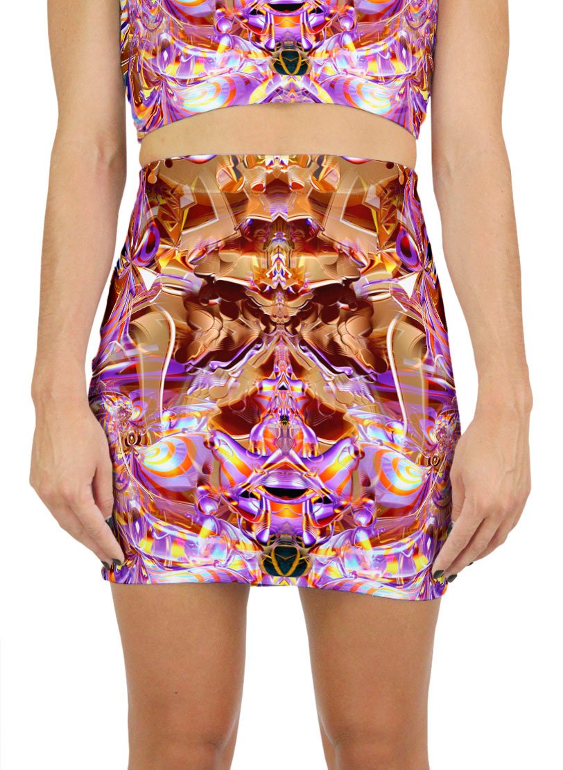 MELTDOWN MINI SKIRT