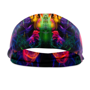 Rainbow Smoke Headband