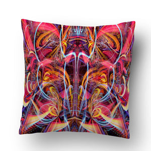 TRIPPING THE LIGHT FANTASTIC THROW PILLOW
