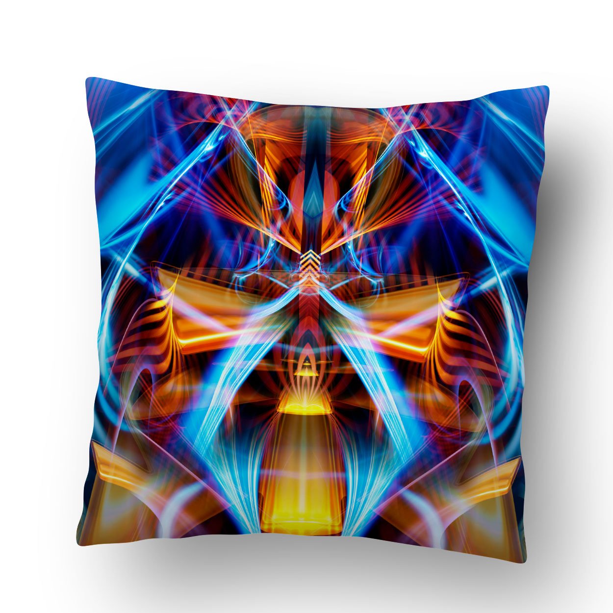 Galactic Sphinx Throw Pillow Cover