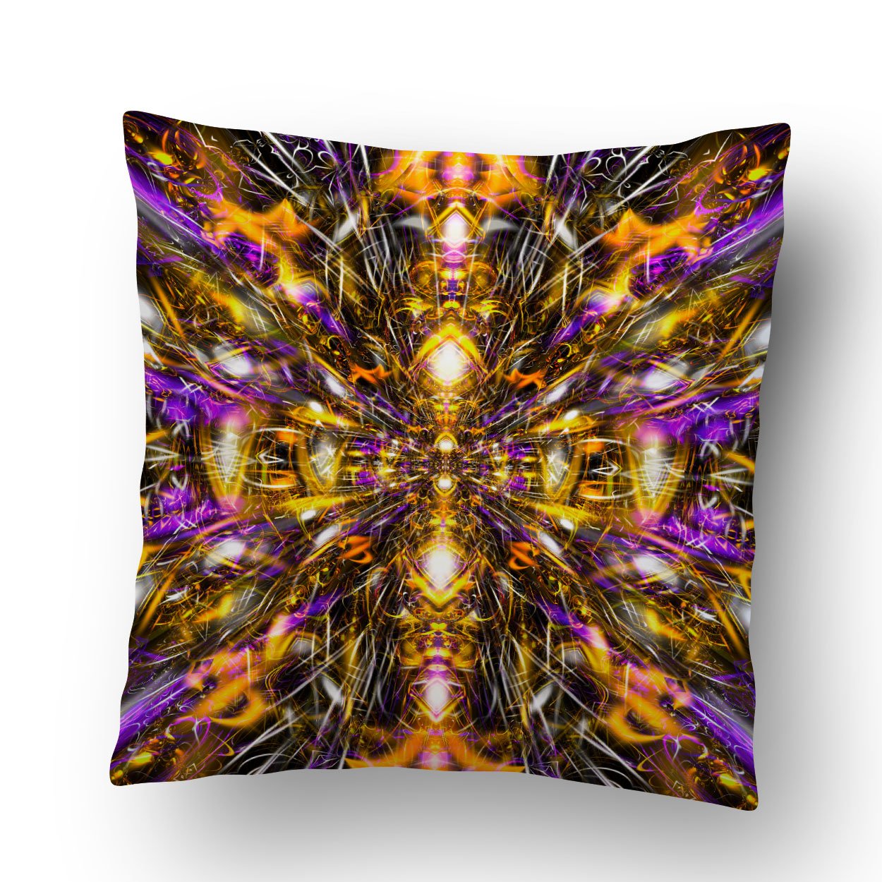 DIAMONDS AND THUNDERBOLTS THROW PILLOW