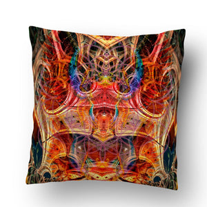 Birth of a Scarab Throw Pillow Cover