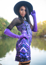 Purple Portal Mini Dress