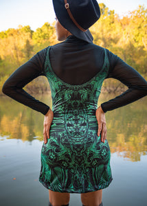 MEGANEUROPSIS MINI DRESS