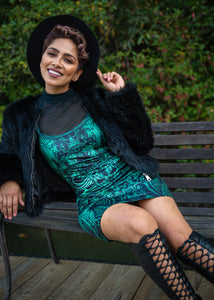 MEGANEUROPSIS MINI DRESS