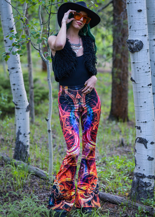 BIRTH OF A SCARAB BELL LEGGINGS
