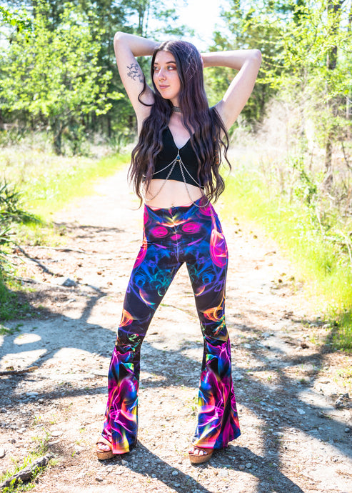 RAINBOW SMOKE BELL LEGGINGS