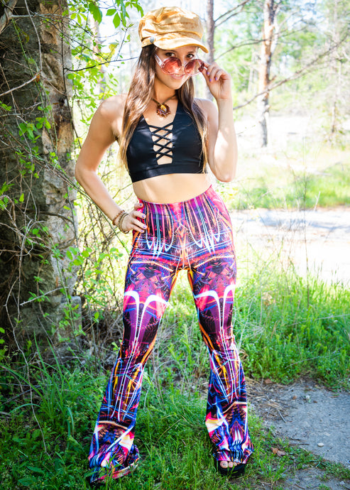 TRIPPING THE LIGHT FANTASTIC BELL LEGGINGS