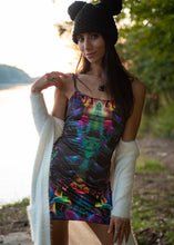 RAINBOW SMOKE MINI DRESS