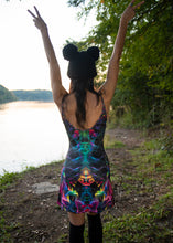 RAINBOW SMOKE MINI DRESS