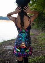 RAINBOW SMOKE MINI DRESS