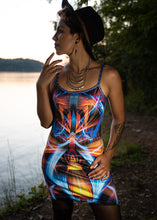 Galactic Sphinx Mini Dress