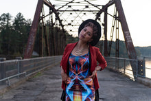 Galactic Sphinx Mini Dress