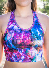 PSYCHEDELIC CIRCUS RACERBACK CROP