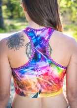PSYCHEDELIC CIRCUS RACERBACK CROP