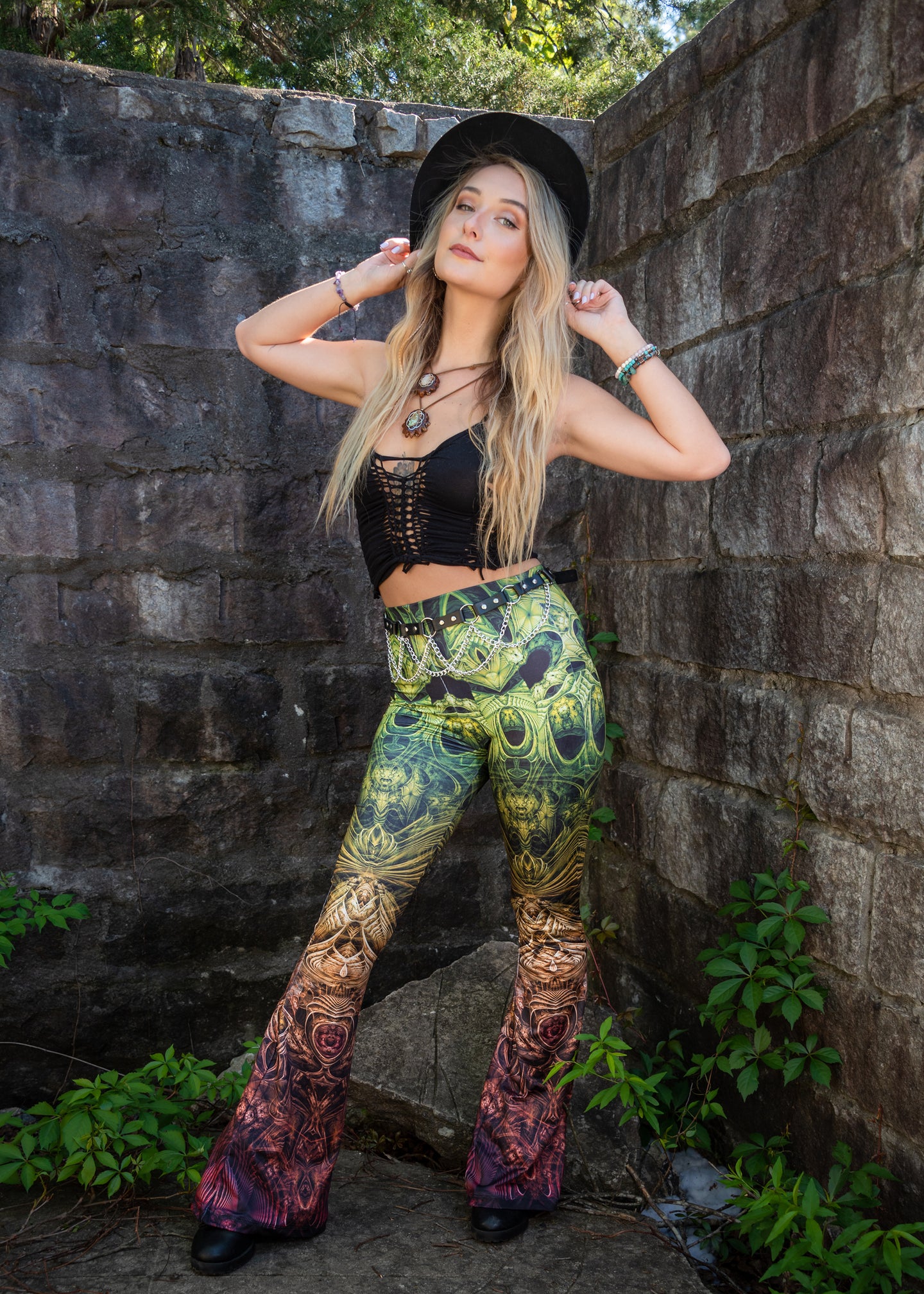 Spectral Evidence Bell Leggings