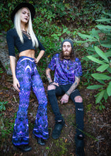 PURPLE PORTAL BELL LEGGINGS