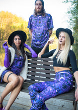PURPLE PORTAL BELL LEGGINGS