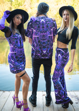 PURPLE PORTAL BELL LEGGINGS