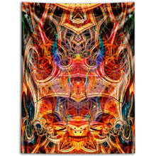 BIRTH OF A SCARAB TAPESTRY