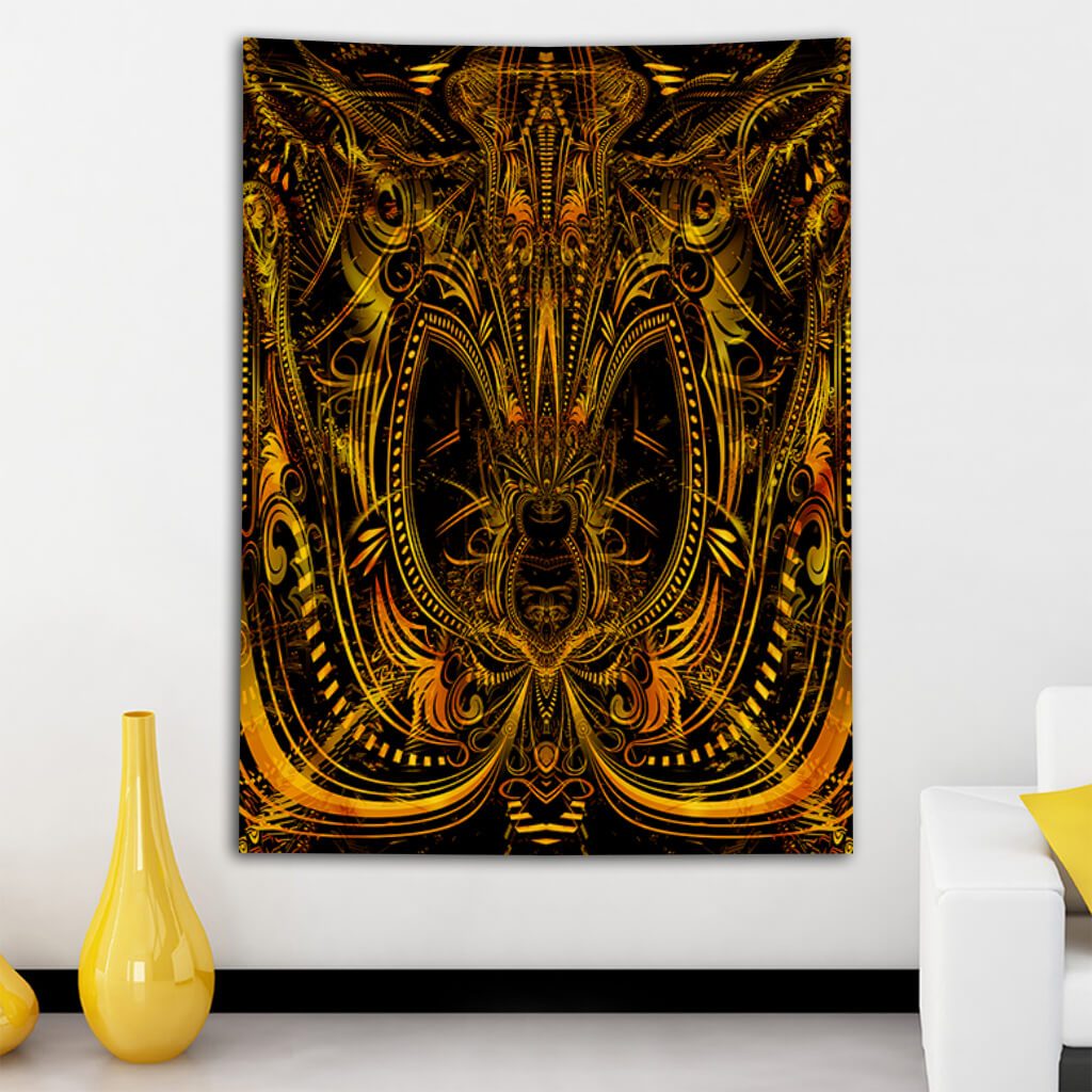 GOLDEN PORTAL TAPESTRY