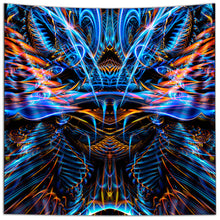 Sound Waves Over Dark Tapestry
