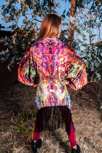VELVET KIMONO- MARIPOSA