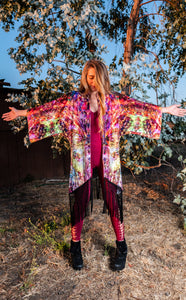 VELVET KIMONO- MARIPOSA